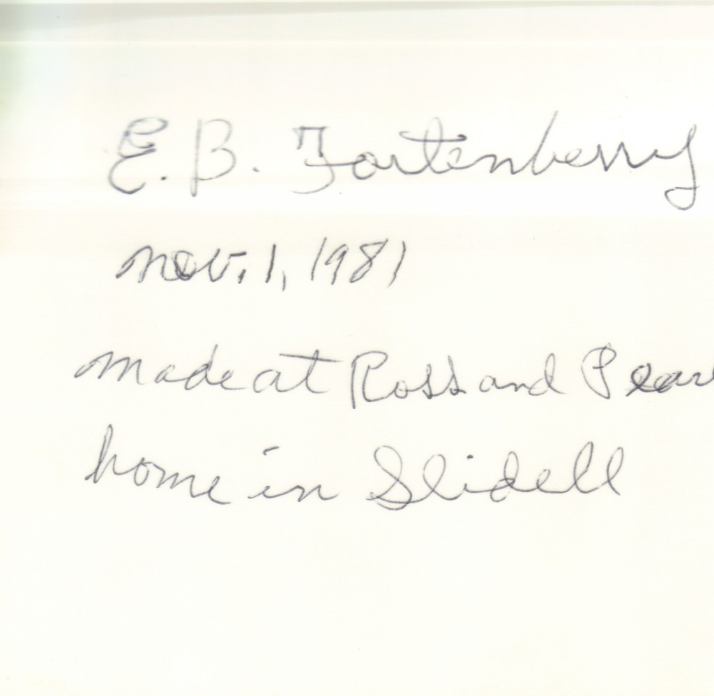 EB Fortenberry age 67 1981 back